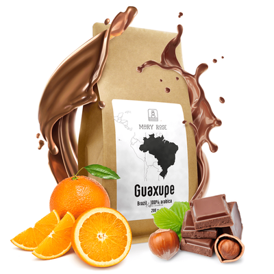 Mary Rose - whole bean coffee Brazil Guaxupe premium 200g