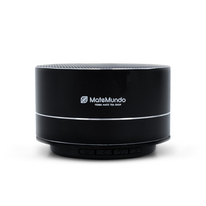 Speaker with MateMundo logo