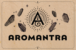 Paper label Aromantra TTL 100mm x 150mm