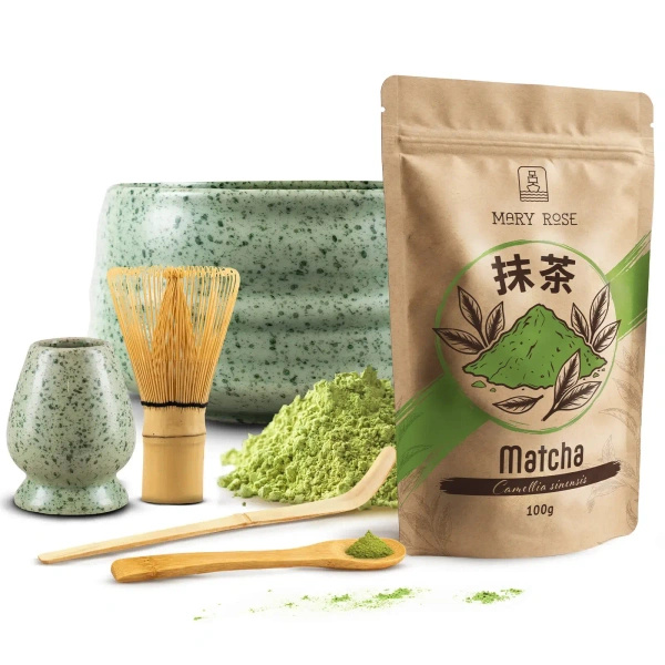 Matcha tea brewing set