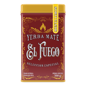 Yerbera – Tin can + El Fuego Menta Limon 0.5kg