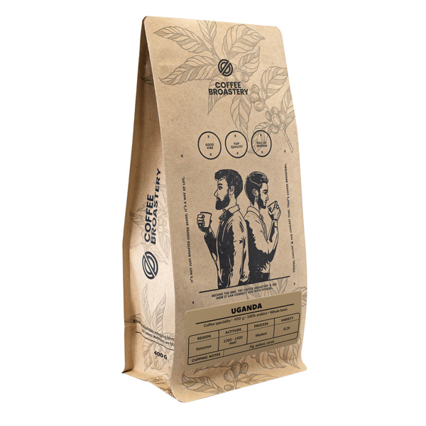 Bro Coffee Roastery - Whole Bean Coffee Uganda Kanyenye Speciality 400g
