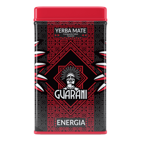 Yerbera – Tin can + Guarani Energia Con Guarana 0.5kg 
