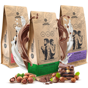 Coffee Set Bro Coffee Roastery Costa Rica San Rafael + Nicaragua Colibrí Azul + Brazil Samba 3x1kg (3kg)