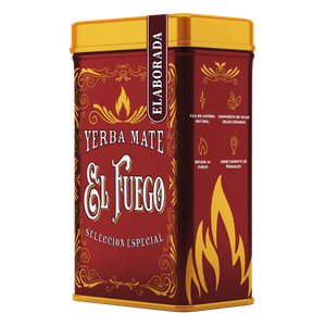 Yerbera – Tin can + El Fuego Elaborada 0.5kg
