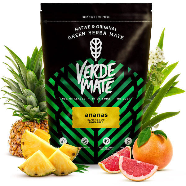 Yerba Mate Set Verde Mate 500g 0.5kg Calabash + Bombilla