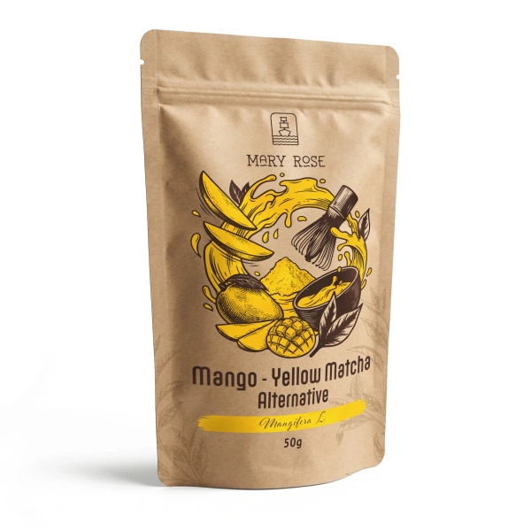 Mary Rose – Yellow Matcha Alternative – Mango Powder 50g