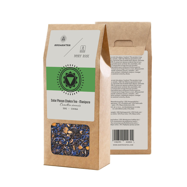 Aromantra x Mary Rose – Solar Plexus Chakra Tea – Manipura (black tea) 50g