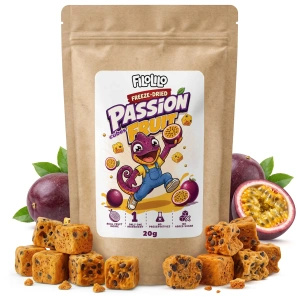 FiloLilo – Freeze-dried passion fruit cubes 20g
