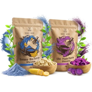Colourful Matcha Set: Purple Matcha + Blue Matcha
