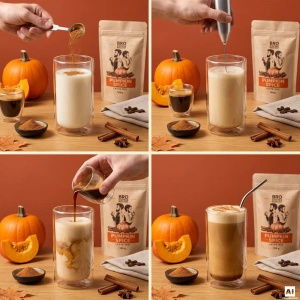 Bro Coffee Roastery – Pumpkin Spice Latte Mix 100g