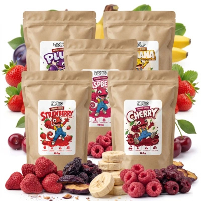 FiloLilo Freeze-Dried Fruit Set 5×100g