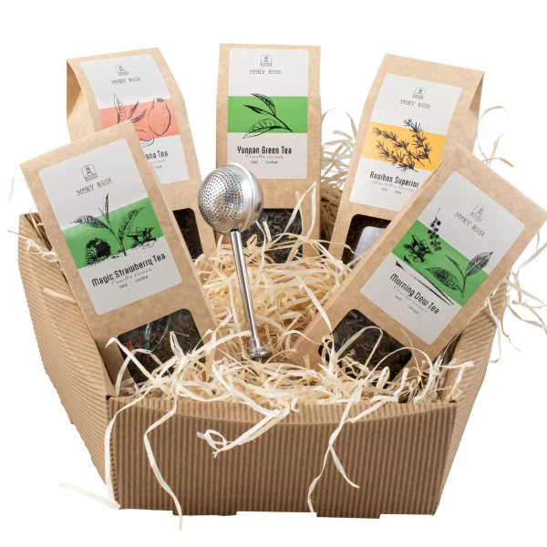 Mary Rose Gift Set: Loose Leaf Tea + Tea Infuser