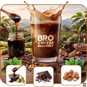 Bro Coffee Roastery – Whole Bean Coffee Pure Crema 400g