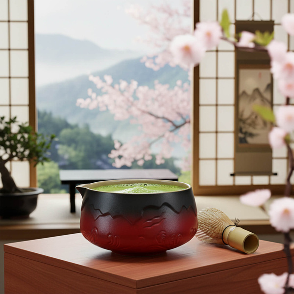 Matcha tea brewing set