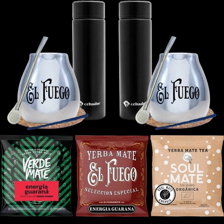 PREMIUM Thermos yerba Mate Set for Couples