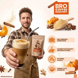 Bro Coffee Roastery – Pumpkin Spice Latte Mix 100g