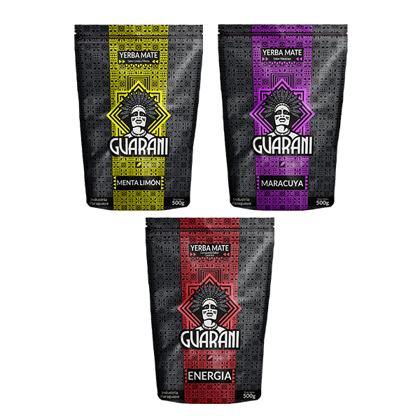 Yerba Mate Guarani 3x500g Various Blends