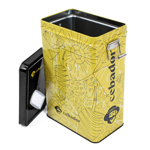 Yerbera - Cebador tin can for yerba mate/coffee/tea