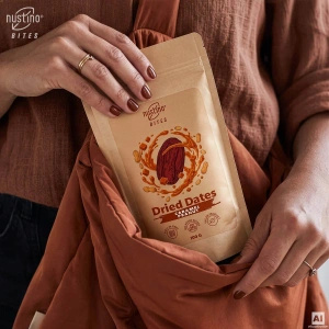 Nustino Bites – Dried Dates – Caramel Peanut 100g