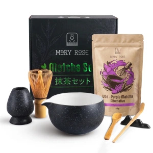 Gift Set for Preparing Purple Matcha