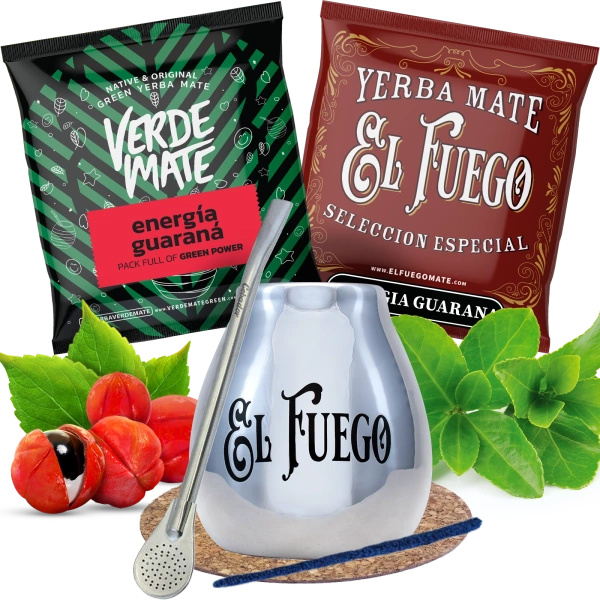 Yerba Mate set Calabash + Bombilla