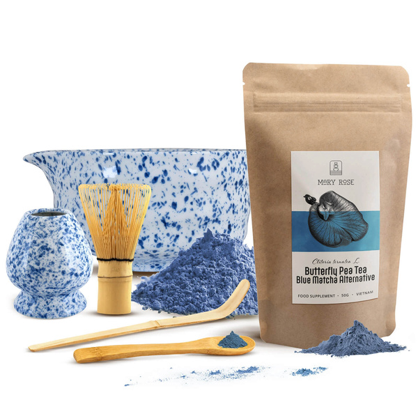 Set for Preparing Blue Matcha