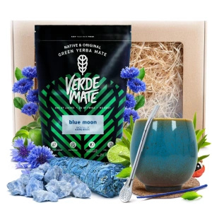 Esoteric Gift Set: Yerba Mate + White Sage + Blue Calcite