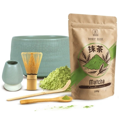 Matcha tea brewing set