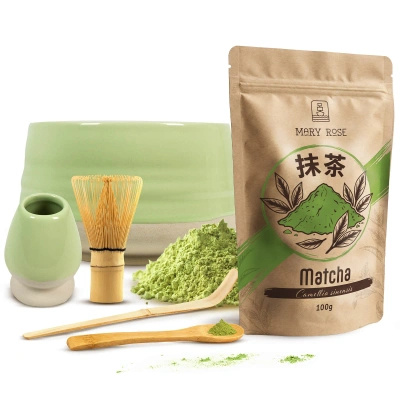 Matcha tea brewing set