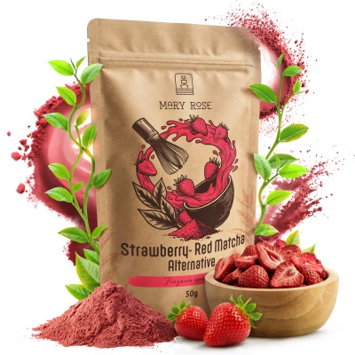Mary Rose – Red Matcha Alternative – Strawberry Powder 50g