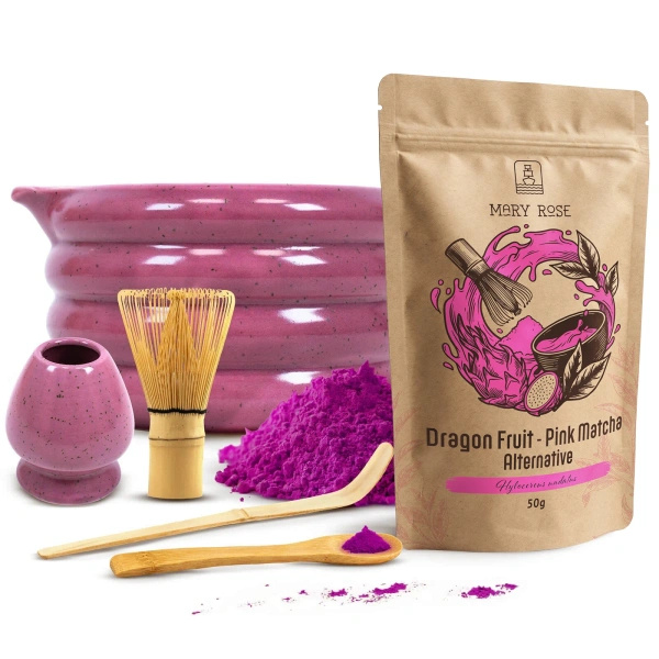 Set for Preparing Pink Matcha