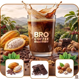 Bro Coffee Roastery – Whole Bean Coffee Crema Tango 400g