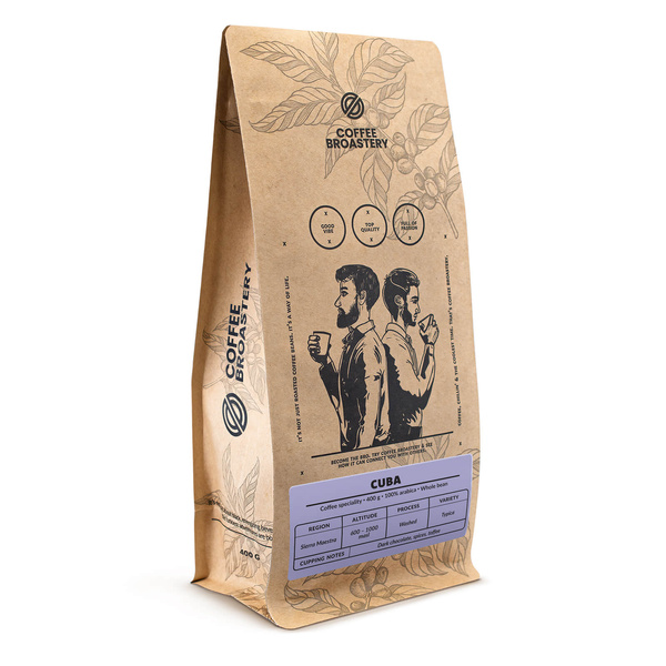 Coffee Broastery - Whole Bean Coffee Cuba Sierra Maestra Speciality 400g