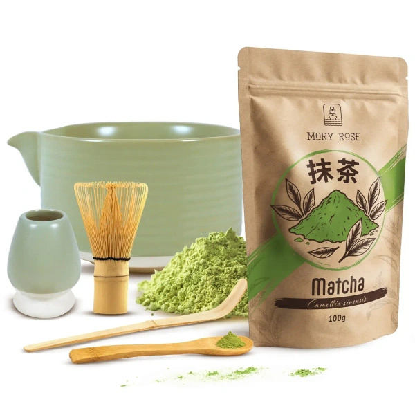 Matcha tea brewing set