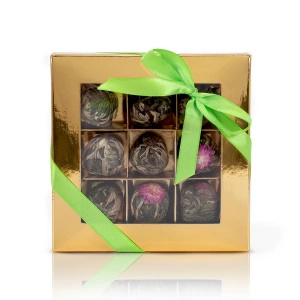 Mary Rose – Tea Gift Box – Blooming Tea Set (9 pcs)