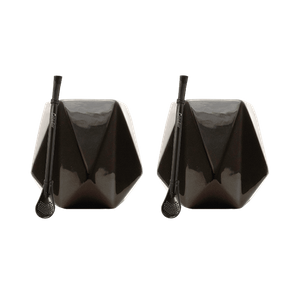 Yerba Mate Accessories Set: 2x Calabash + 2x Bombilla