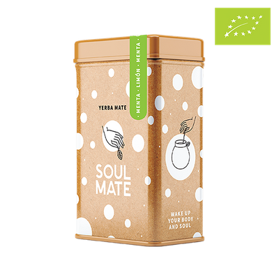 Yerbera – Tin can + Soul Mate Menta Limon 0.5kg