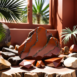 Set of natural stones and crystals - esotericism, yoga, meditation