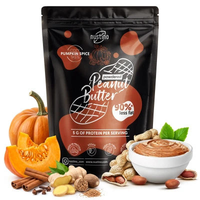Nustino – Powdered Peanut Butter – Pumpkin Spice (no sugar added) 400g
