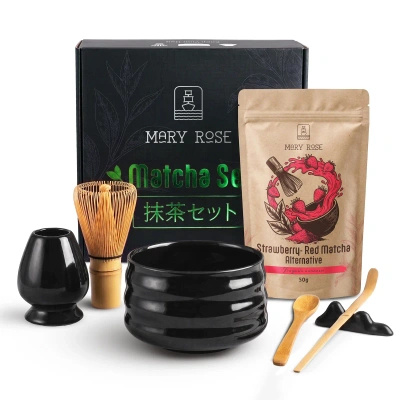 Gift Set for Preparing Red Matcha