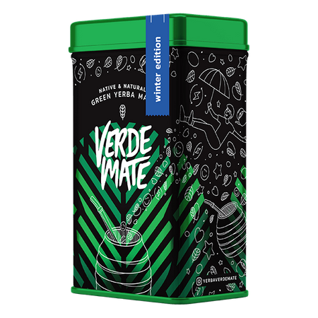 Yerbera – Tin can + Verde Mate Green Winter Edition 0.5kg 