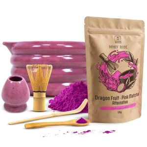Set for Preparing Pink Matcha