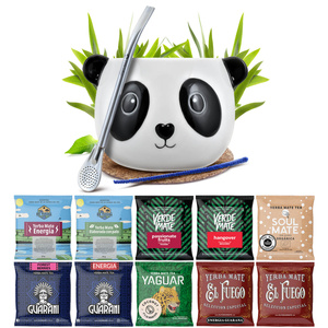 Yerba Mate 10x50g 500g sample set + accessories