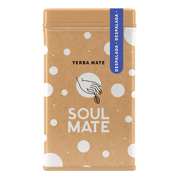 Yerbera – Tin can + Soul Mate Orgánica Despalada 0.5kg