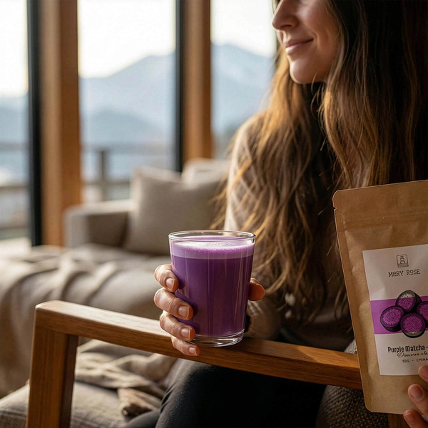 Colourful Matcha Set: Blue Matcha + Pink Matcha + Purple Matcha