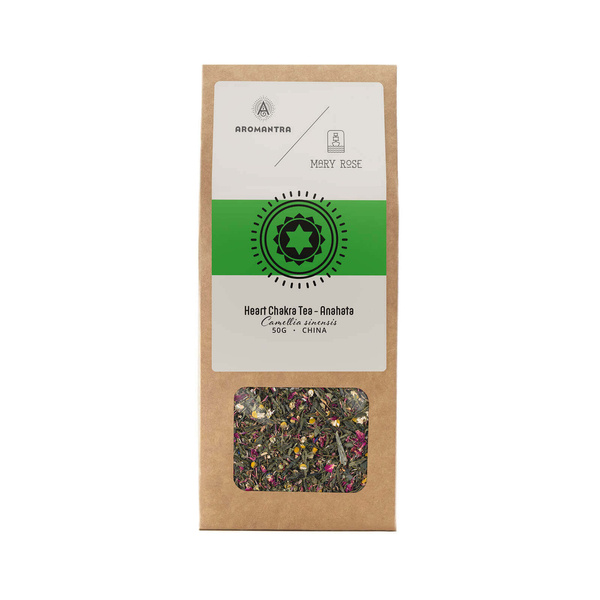 Set for Heart Chakra (Anahata): chakra tea + magic gemstone