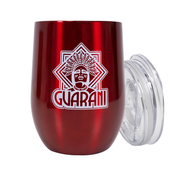 TermoLid – thermal mate cup with a lid – Guarani (red) – 350 ml