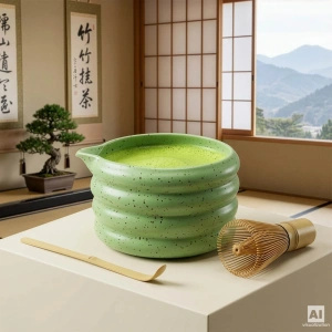 Matcha Tea Brewing Set: Matcha 100g + Accessories