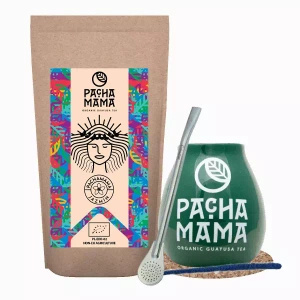 Set Guayusa Pachamama Jazmín 100g + Calabash + Bombilla